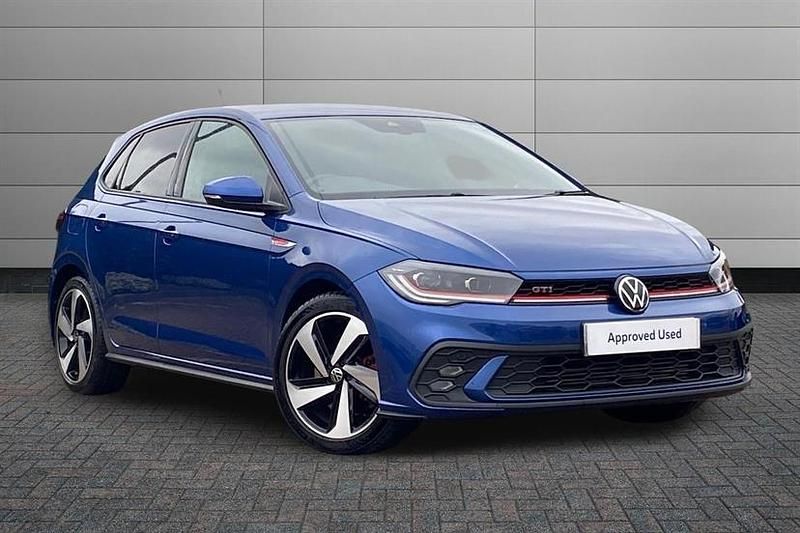 Used VW Polo GTI 207 HP (152 kW) 2023 Blue Hatchback