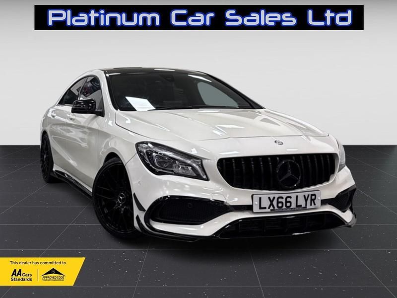 White Used 2016 Mercedes CLA200 AMG line Sedan | £13,995 (Expensive) - Image 1/4