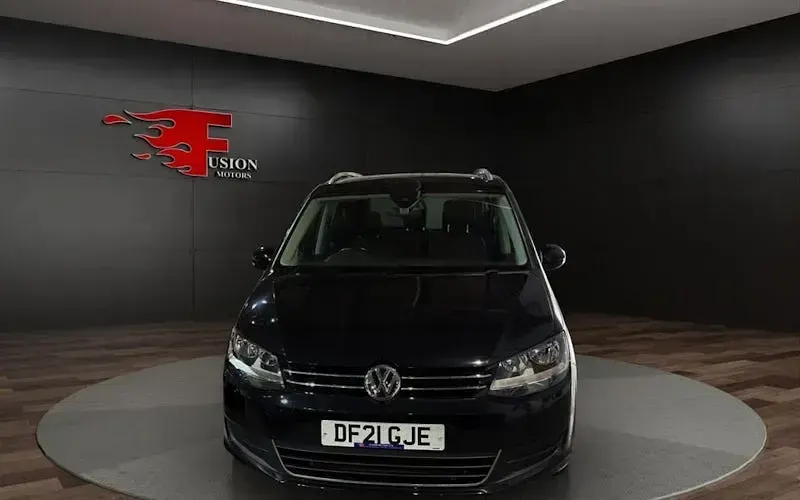 Used VW Sharan SE 150 HP (110 kW) 2021 Black MPV