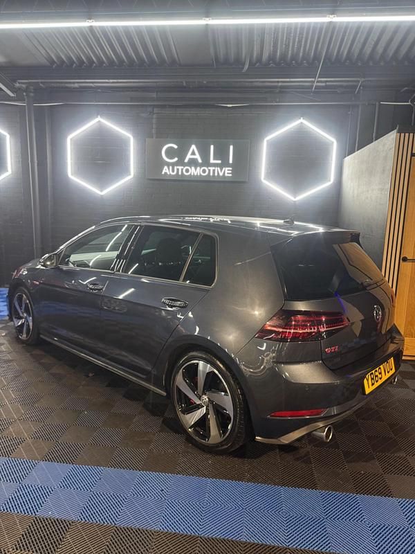 Used VW Golf VII GTI 2020 Blue Hatchback