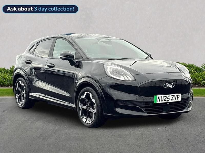Black Used 2025 Ford Puma Gen-E Premium SUV | £24,213 (Good price) - Image 1/4
