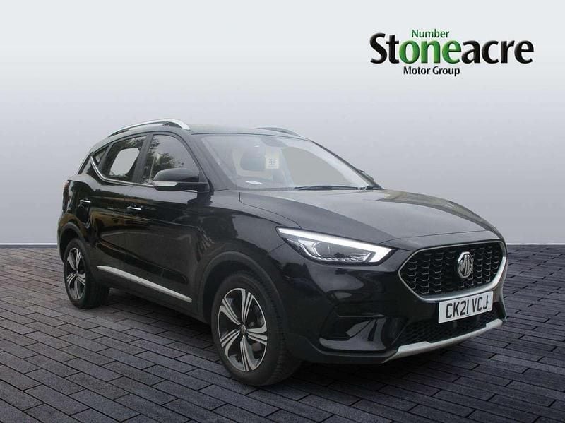 Black Used 2021 MG ZS Excite Sedan | £9,495 (Fair price) - Image 1/4