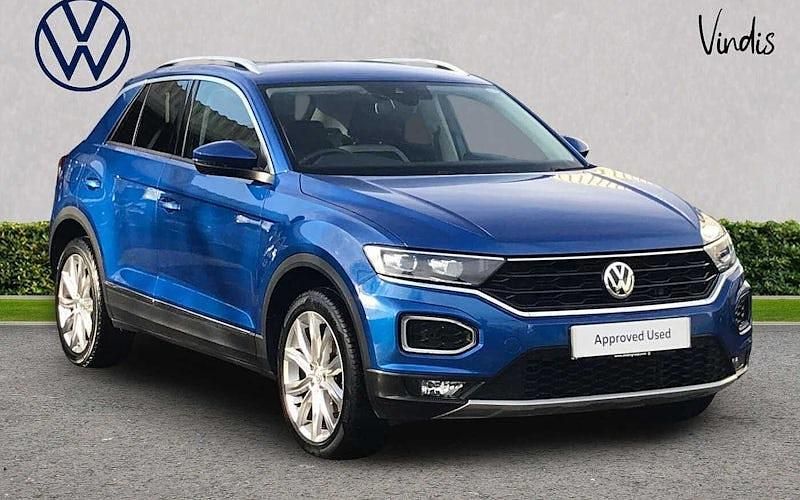 Used 2021 VW T-Roc SEL SUV | £18,200 (Fair price) - Image 1/4