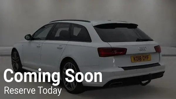Used Audi A6 Black Edition 272 HP (200 kW) 2018 White Estate