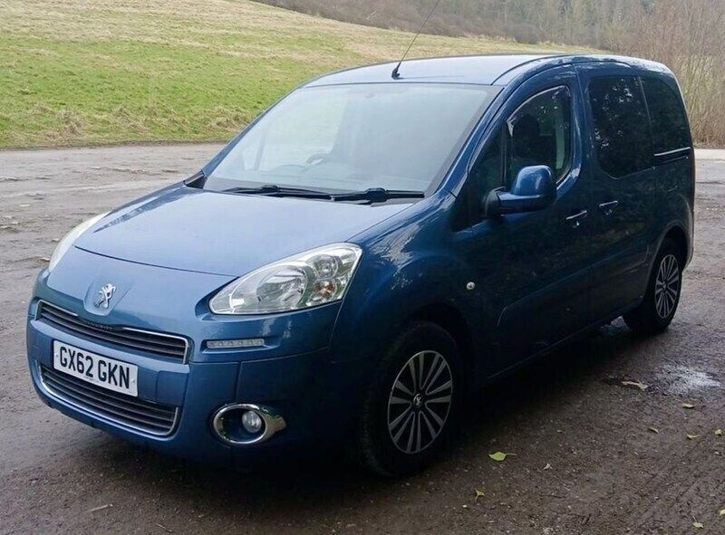 Blue Used 2012 Peugeot Partner Tepee S MPV | £7,495 (Fair price) - Image 1/4