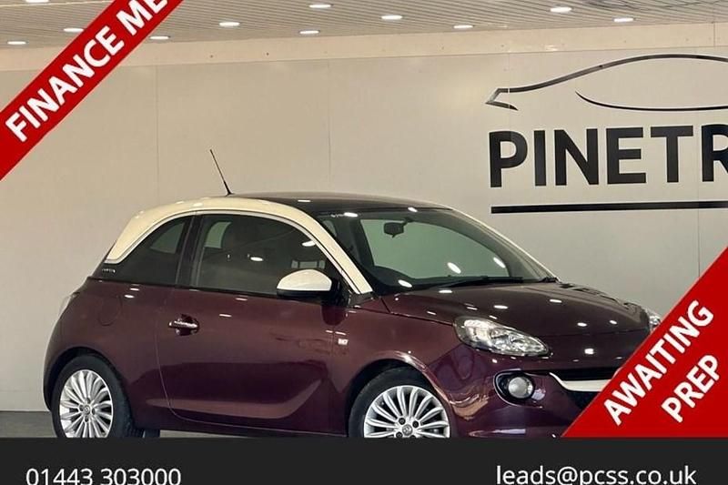 Used Vauxhall Adam Glam 87 HP (63 kW) 2015 Red Hatchback
