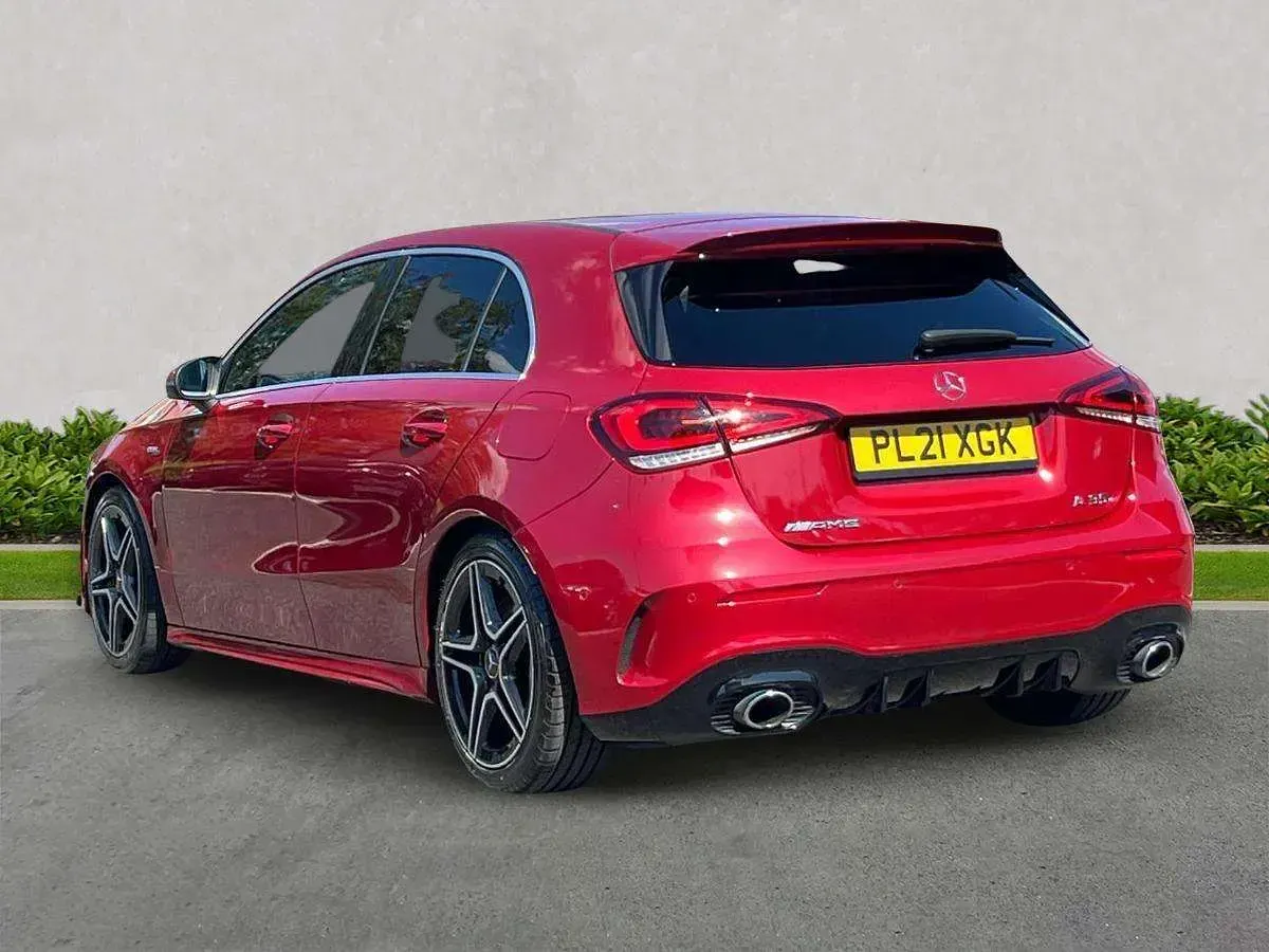 Used Mercedes A35 AMG Executive 2021 Red Hatchback