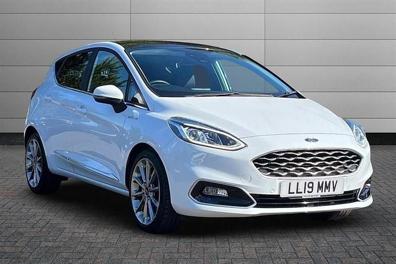 Frozen white Used 2019 Ford Fiesta Vignale Hatchback | £14,000 (Fair price) - Image 1/3