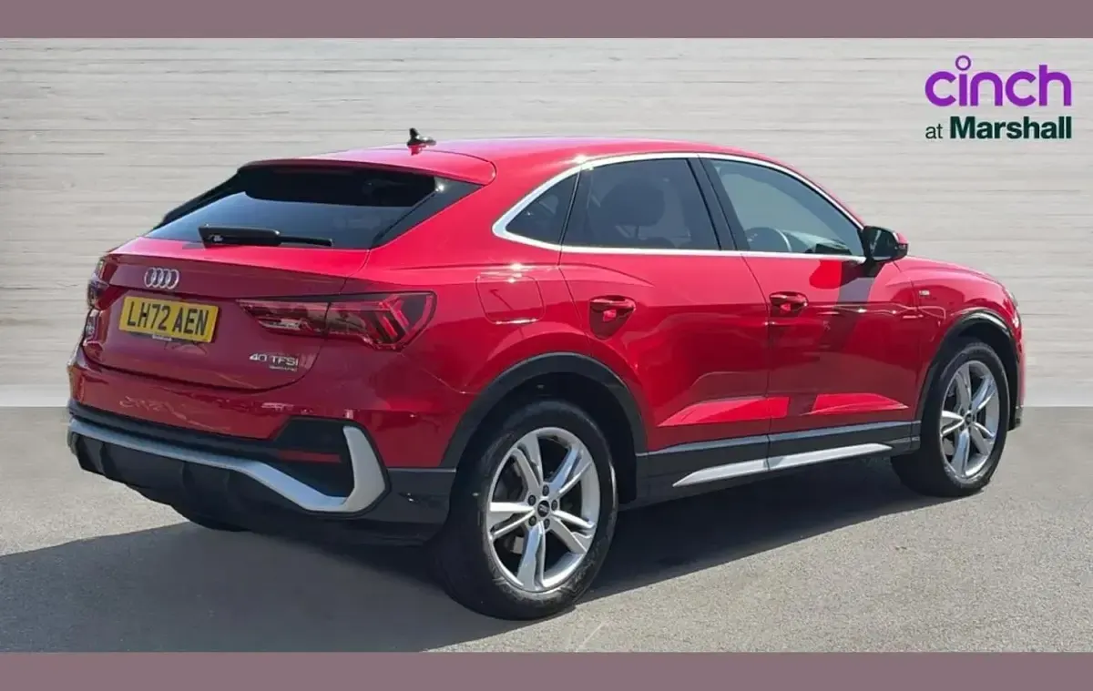 Used Audi Q3 S-Line 190 HP (139 kW) 2022 Red SUV