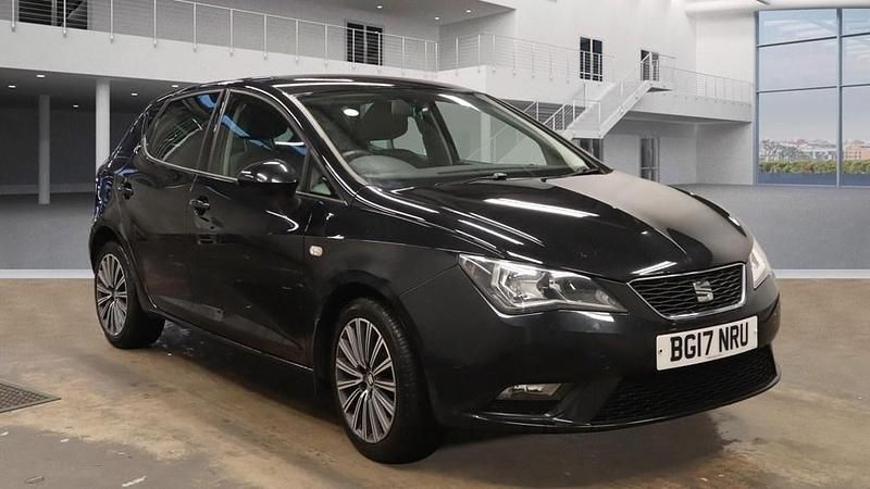 Used Seat Ibiza SE Technology 90 HP (66 kW) 2017 Black Hatchback