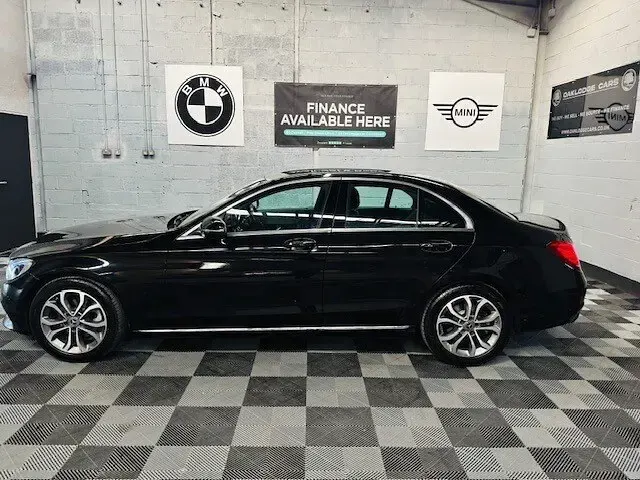 Used Mercedes C200 2019 Black Sedan