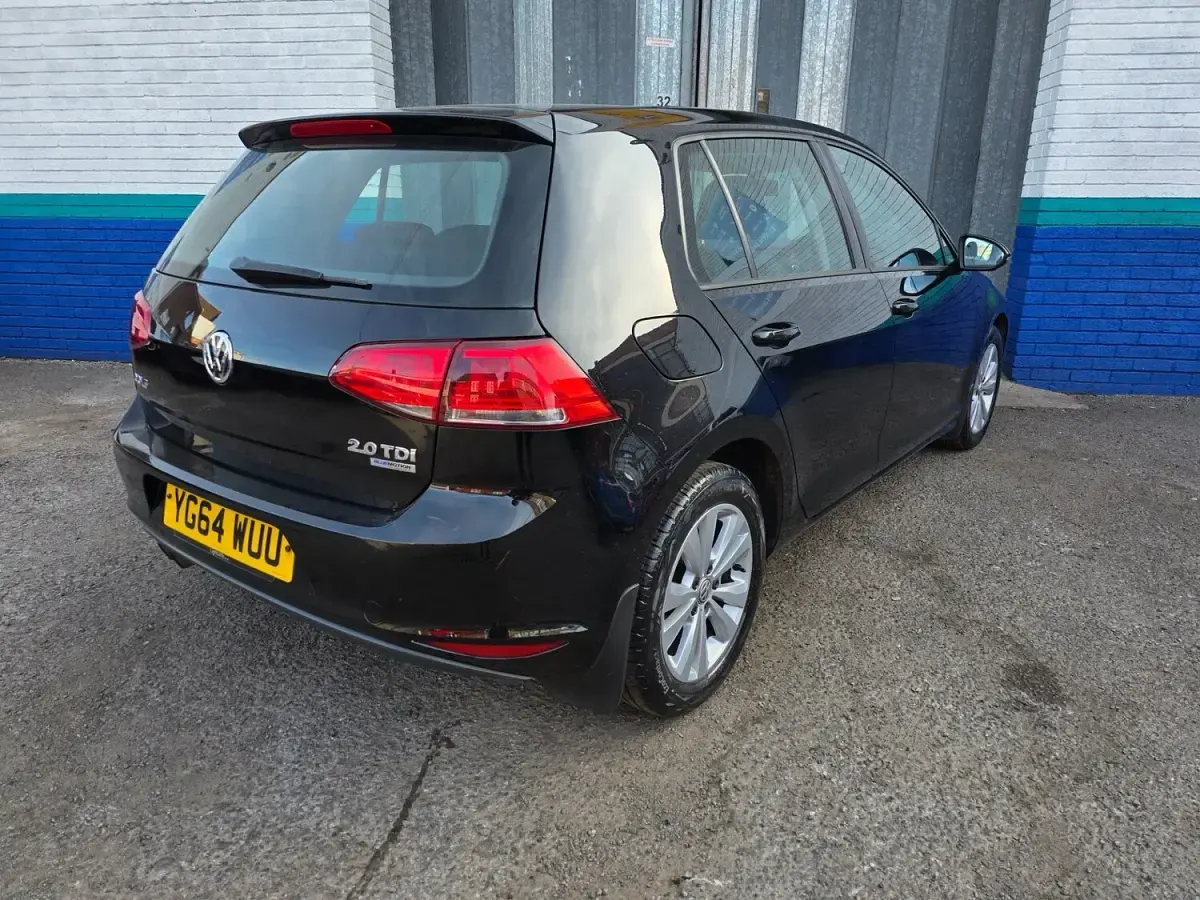 Used VW Golf VII SE 2014 Black Hatchback
