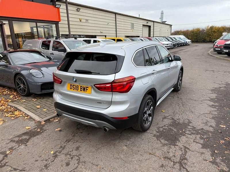 Used BMW X1 xLine 192 HP (141 kW) 2018 Silver SUV