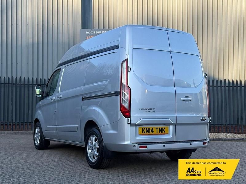 Used Ford Transit Custom Limited 125 HP (91 kW) 2014 Silver Van