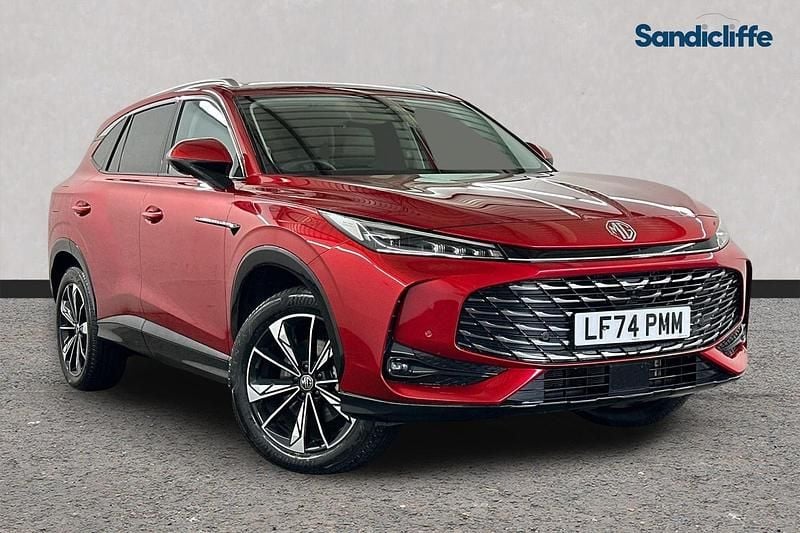 Tri coat dynamic red Used 2024 MG HS Trophy SUV | £20,208 (A bit pricey) - Image 1/4