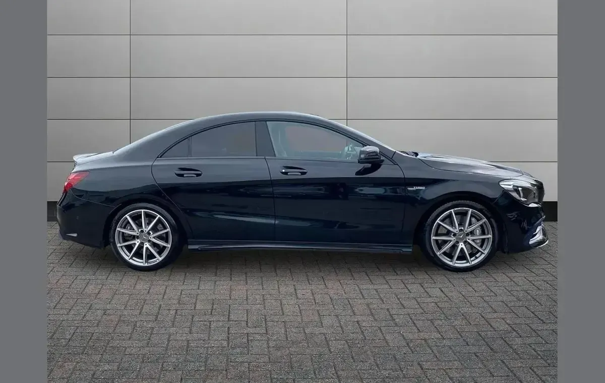 Used Mercedes CLA45 AMG AMG 381 HP (280 kW) 2017 Black Coupe