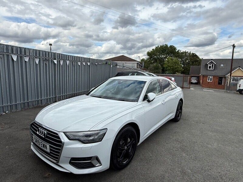 White Used 2019 Audi A6 Sport Sedan | £15,495 (Good price) - Image 1/4
