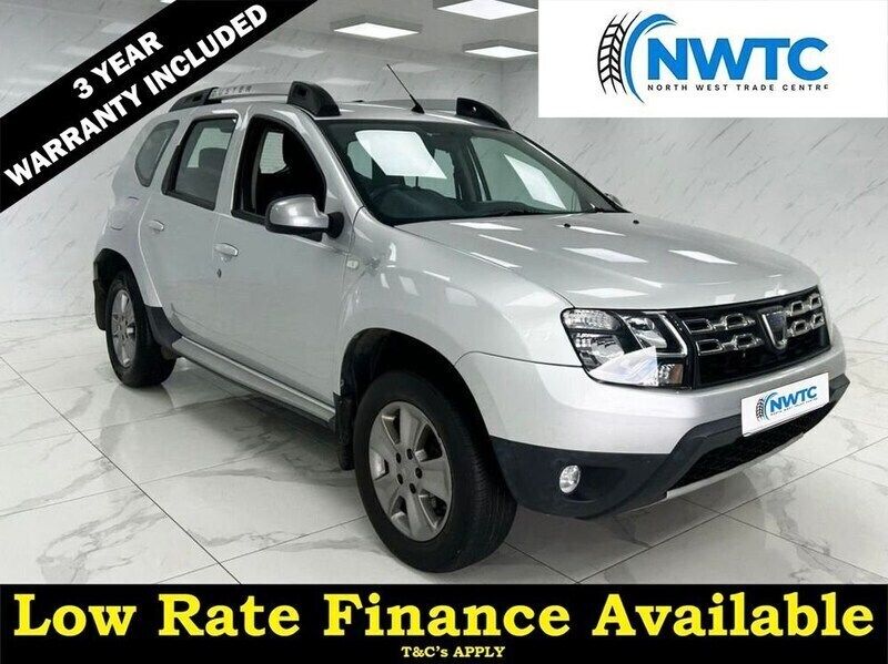 Silver Used 2018 Dacia Duster SUV | £5,795 (Fair price) - Image 1/3