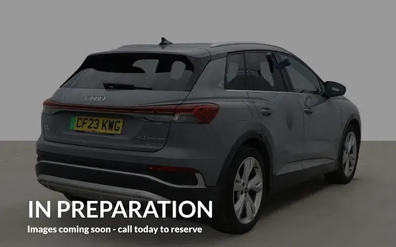 Used Audi Q4 e-tron S-Line 150 kW (204 HP) 2023 Grey SUV