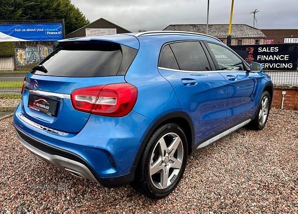 Used Mercedes GLA200 AMG line 136 HP (100 kW) 2016 Blue SUV
