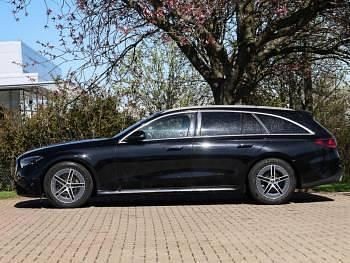 Used Mercedes E200 AMG line 204 HP (150 kW) 2025 Black Estate