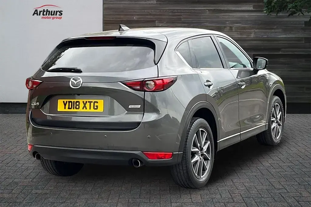 Używany Mazda CX-5 Inclusive 165 KM (121 kW) 2018 Szary SUV