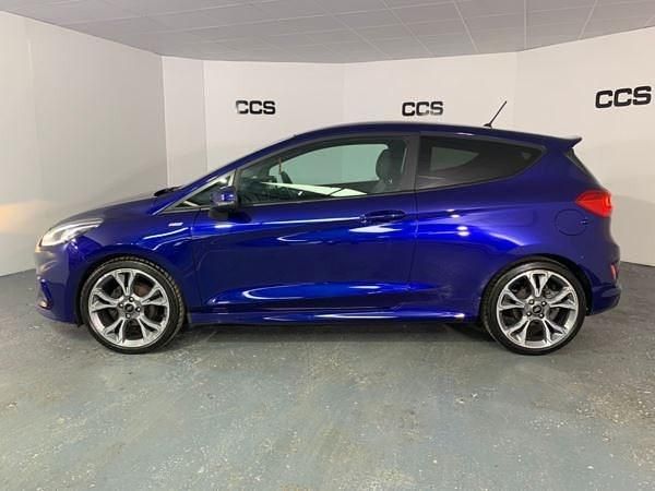 Used Ford Fiesta ST-Line X 140 HP (102 kW) 2018 Blue Hatchback