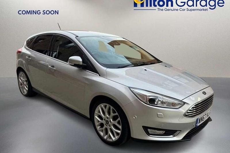 Used Ford Focus Titanium X 125 HP (91 kW) 2017 Silver Hatchback