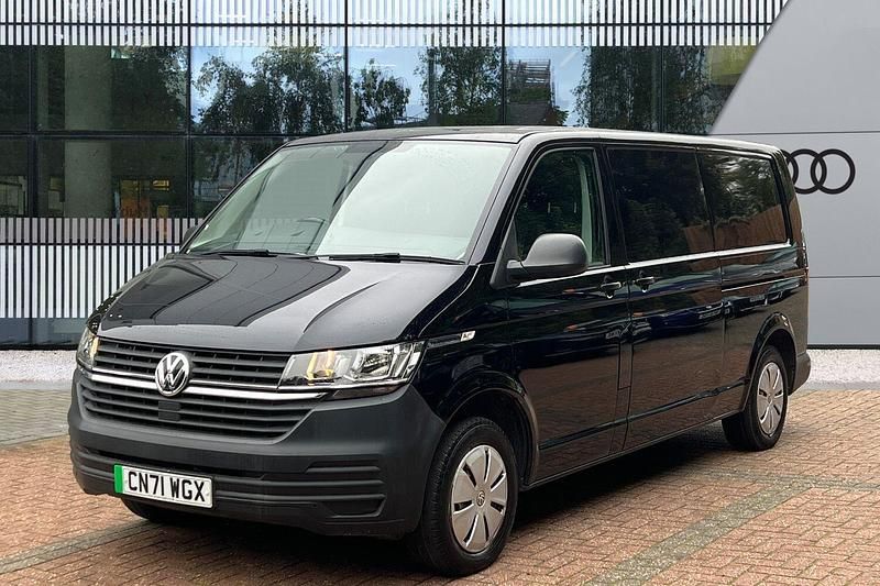 Used VW Transporter 80 kW (110 HP) 2021 Black Van