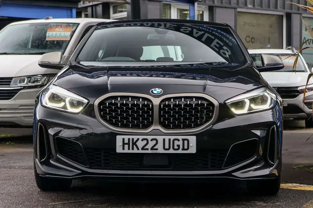 Used BMW M135 Sport Line 306 HP (225 kW) 2022 Black Hatchback