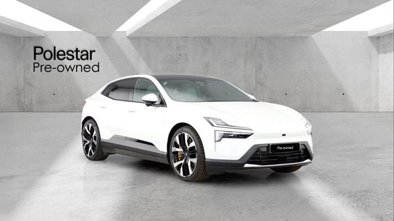 Snow Used 2024 Polestar 4 Long Range Dual motor SUV | £47,480 (Expensive) - Image 1/4