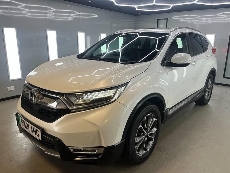 Begagnad Honda CR-V EX 2021 Vit SUV
