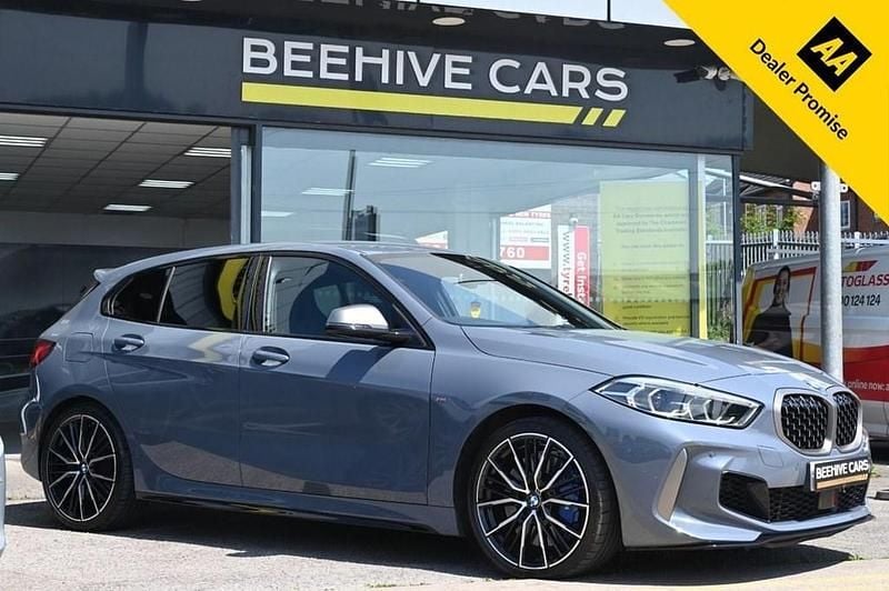 Grey Used 2022 BMW M135 Comfort Edition Hatchback | £25,950 (Fair price) - Image 1/4