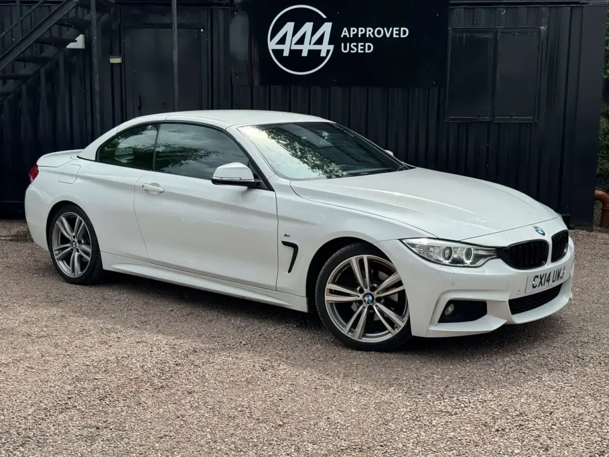 Usado BMW 420 M Sport 2014 Branco Cabrios