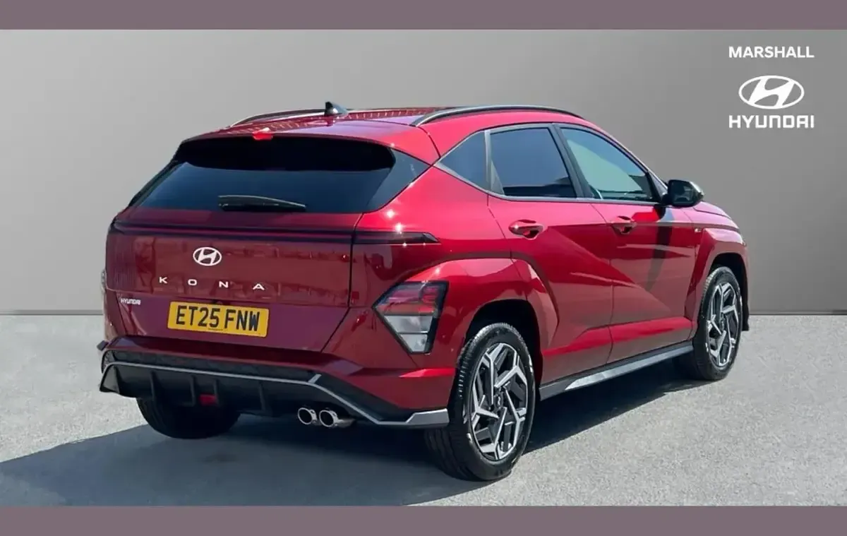 Used Hyundai Kona N Line 135 HP (99 kW) 2025 Red SUV