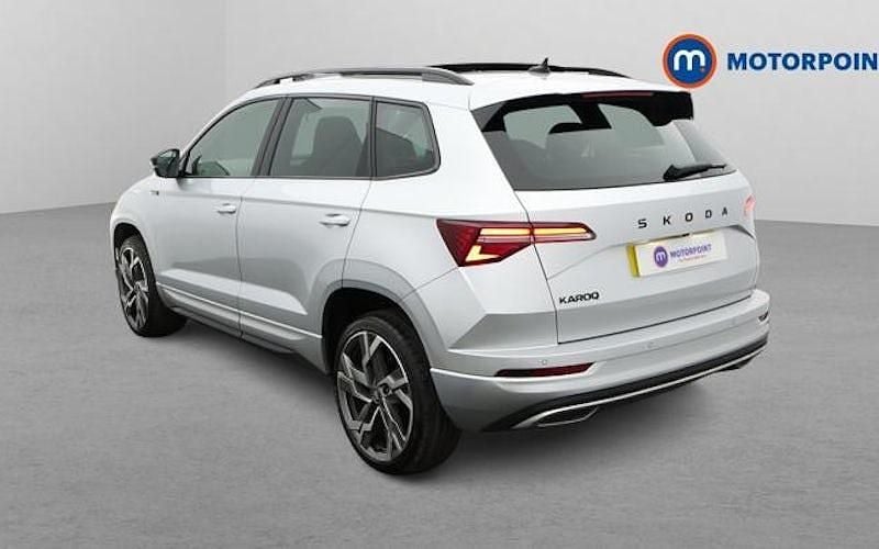 Used Skoda Karoq SportLine 150 HP (110 kW) 2025 Silver SUV