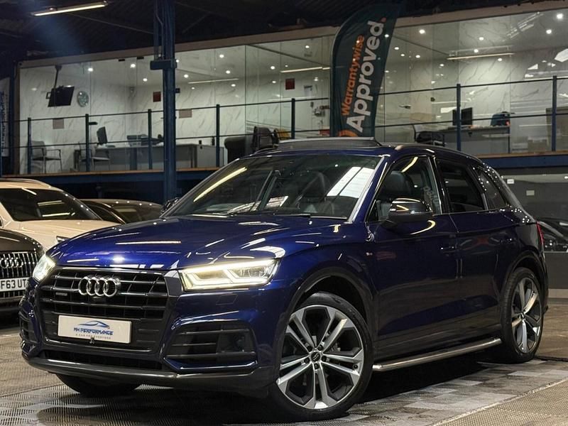 Blue Used 2019 Audi Q5 Design SUV | £24,995 (Fair price) - Image 1/4