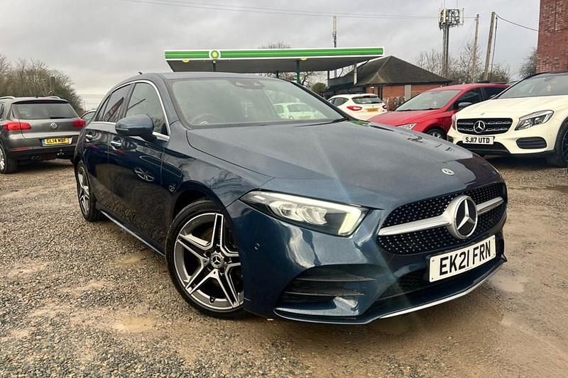 Blue Used 2021 Mercedes A220 AMG Line Premium Hatchback | £15,695 (Fair price) - Image 1/1