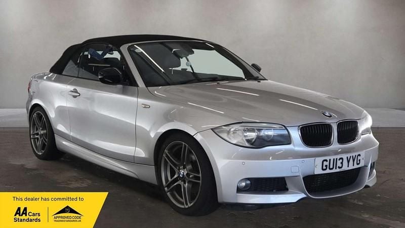 Used BMW 120 Cabriolet Sport Line 2013 Silver Cabriolet