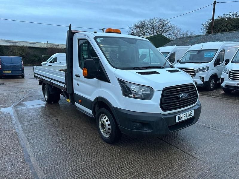 Used Ford Transit 130 HP (95 kW) 2019 White Cabriolet