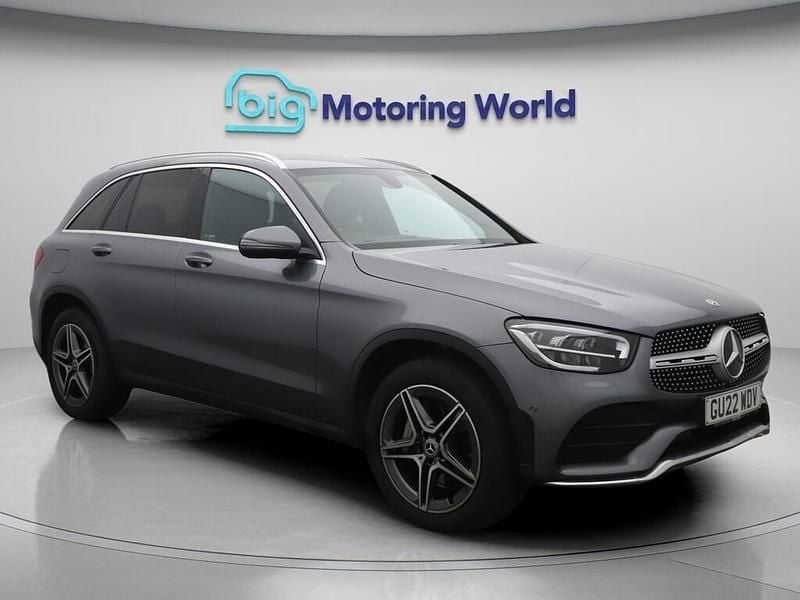 Grey Used 2022 Mercedes GLC300e AMG line SUV | £29,075 (Super price) - Image 1/4
