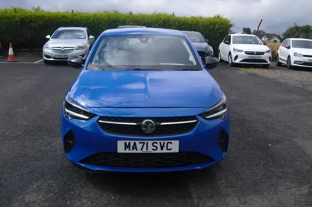 Used Vauxhall Corsa 75 HP (55 kW) 2021 Blue Hatchback