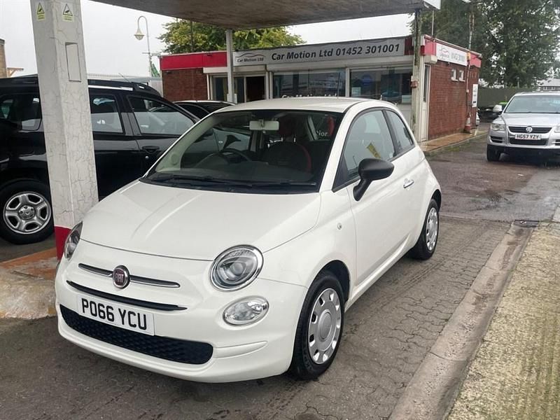 Used Fiat 500 Pop 69 HP (50 kW) 2016 White Hatchback