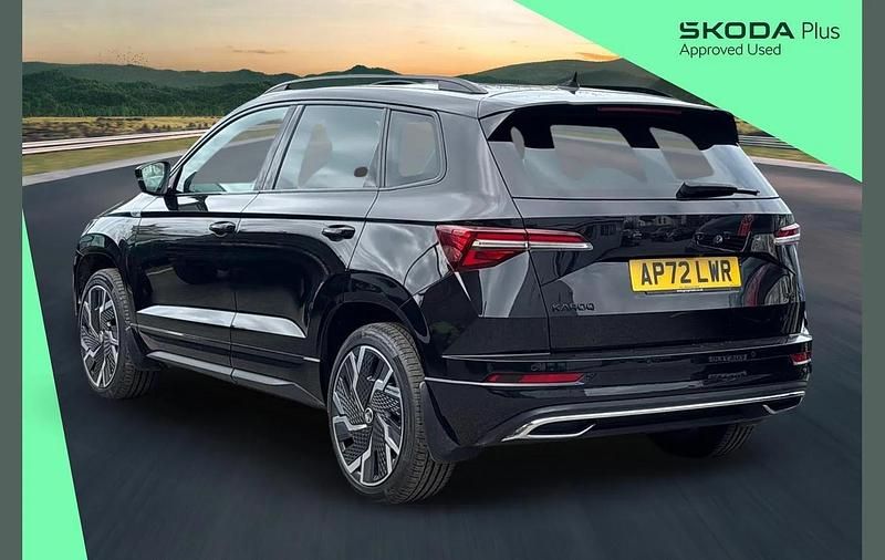 Used Skoda Karoq SportLine 187 HP (137 kW) 2023 Black magic pearl effect SUV