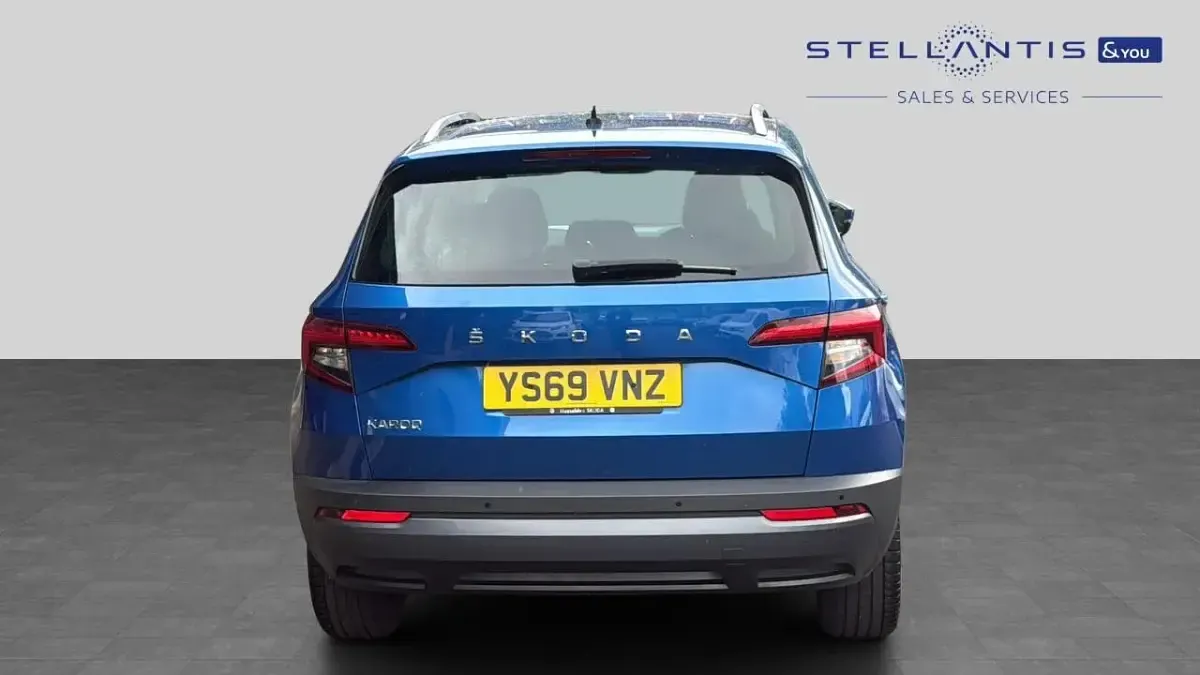Used Skoda Karoq SE L 148 HP (108 kW) 2020 Blue SUV