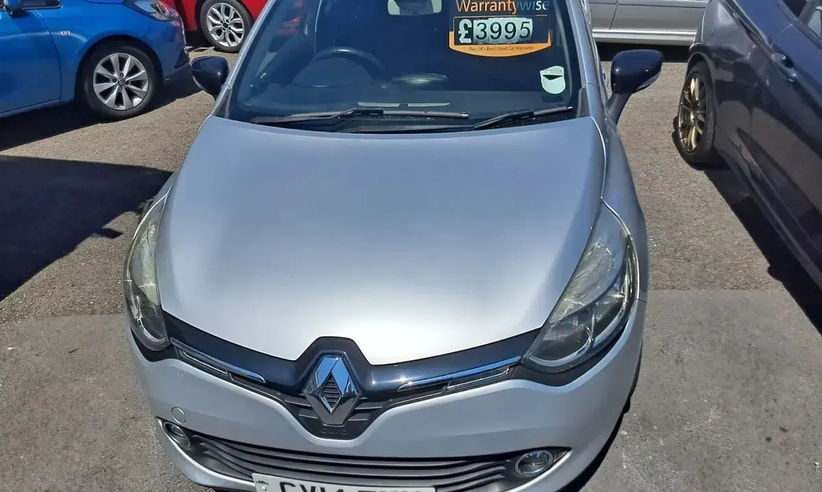 Used Renault Clio Dynamique 90 HP (66 kW) 2014 Silver Hatchback