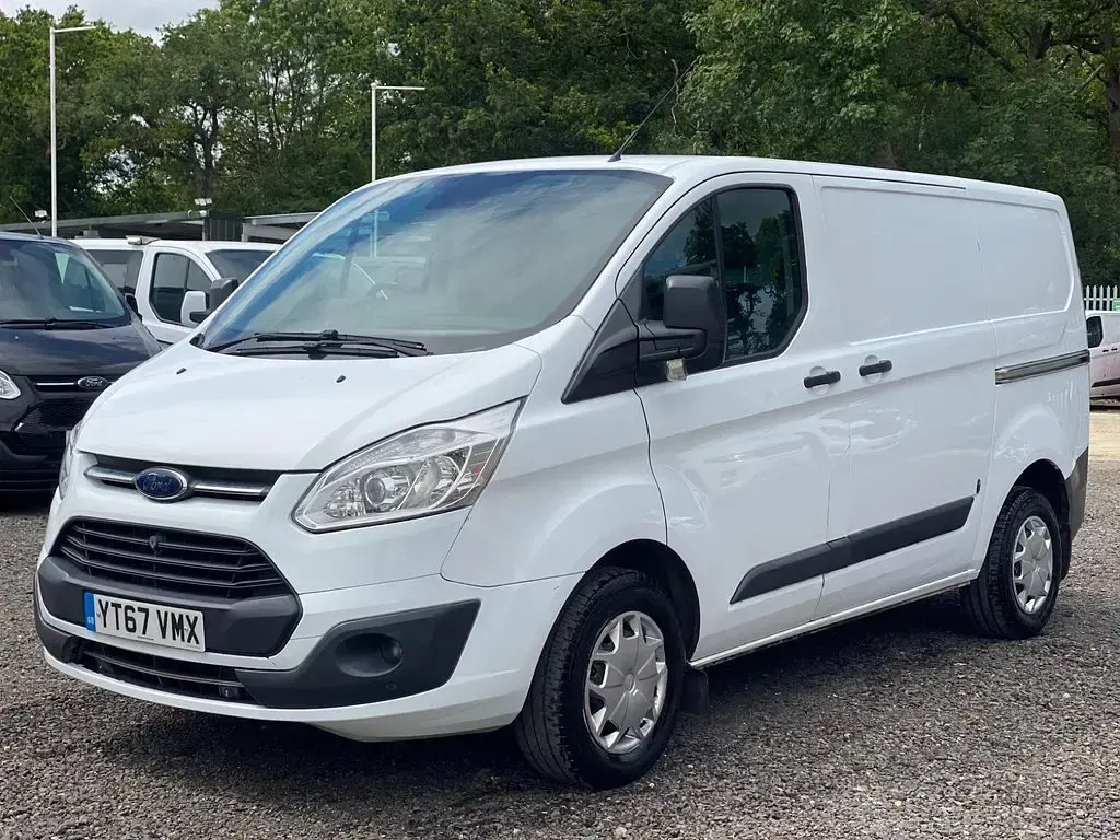 Used Ford Transit Custom Trend 130 HP (95 kW) 2017 White Van