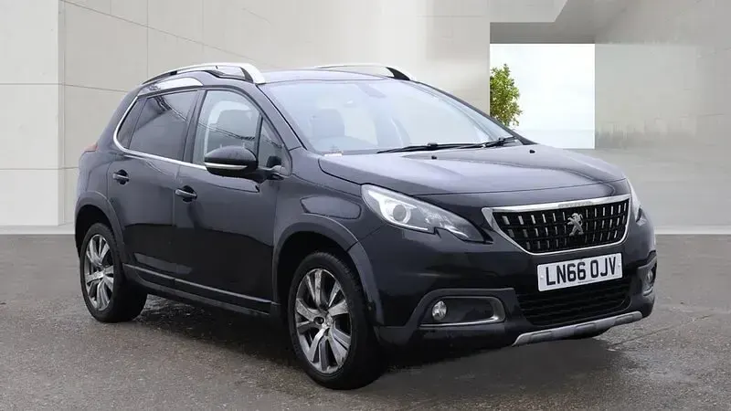 Used Peugeot 2008 Allure 97 HP (71 kW) 2016 Black SUV