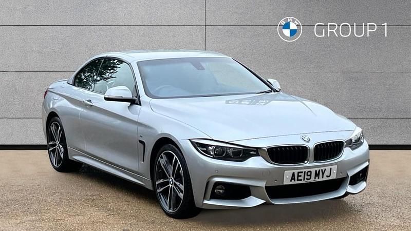 Used BMW 435 M Sport 309 HP (227 kW) 2019 Silver Cabriolet