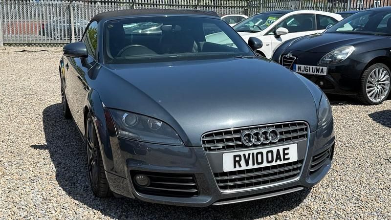 Used Audi TT S-Line 170 HP (125 kW) 2010 Grey Cabriolet